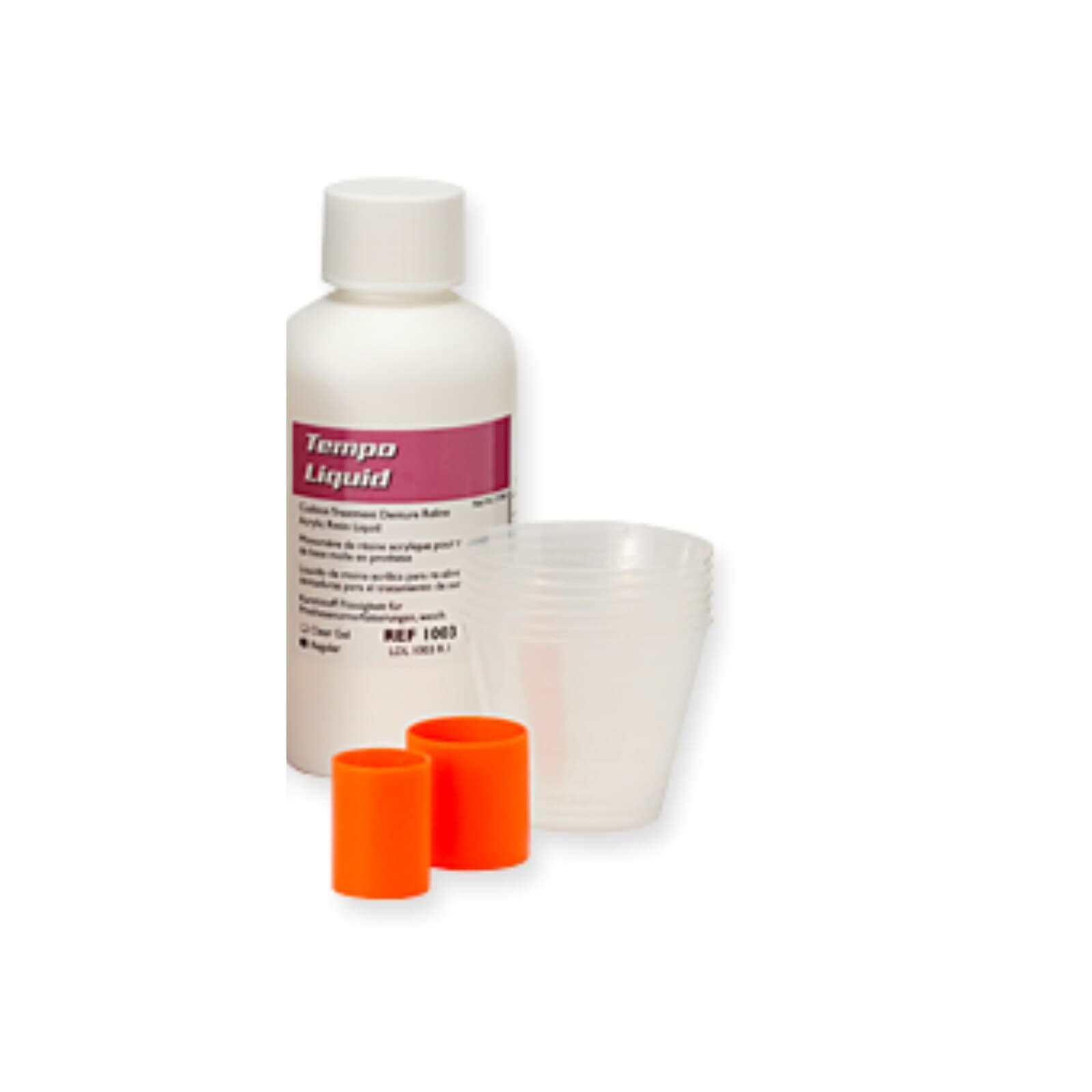 Lang Dental Tempo Liquid 240ml Clear, Temporary Crown and Bridge Material thumbnail 2