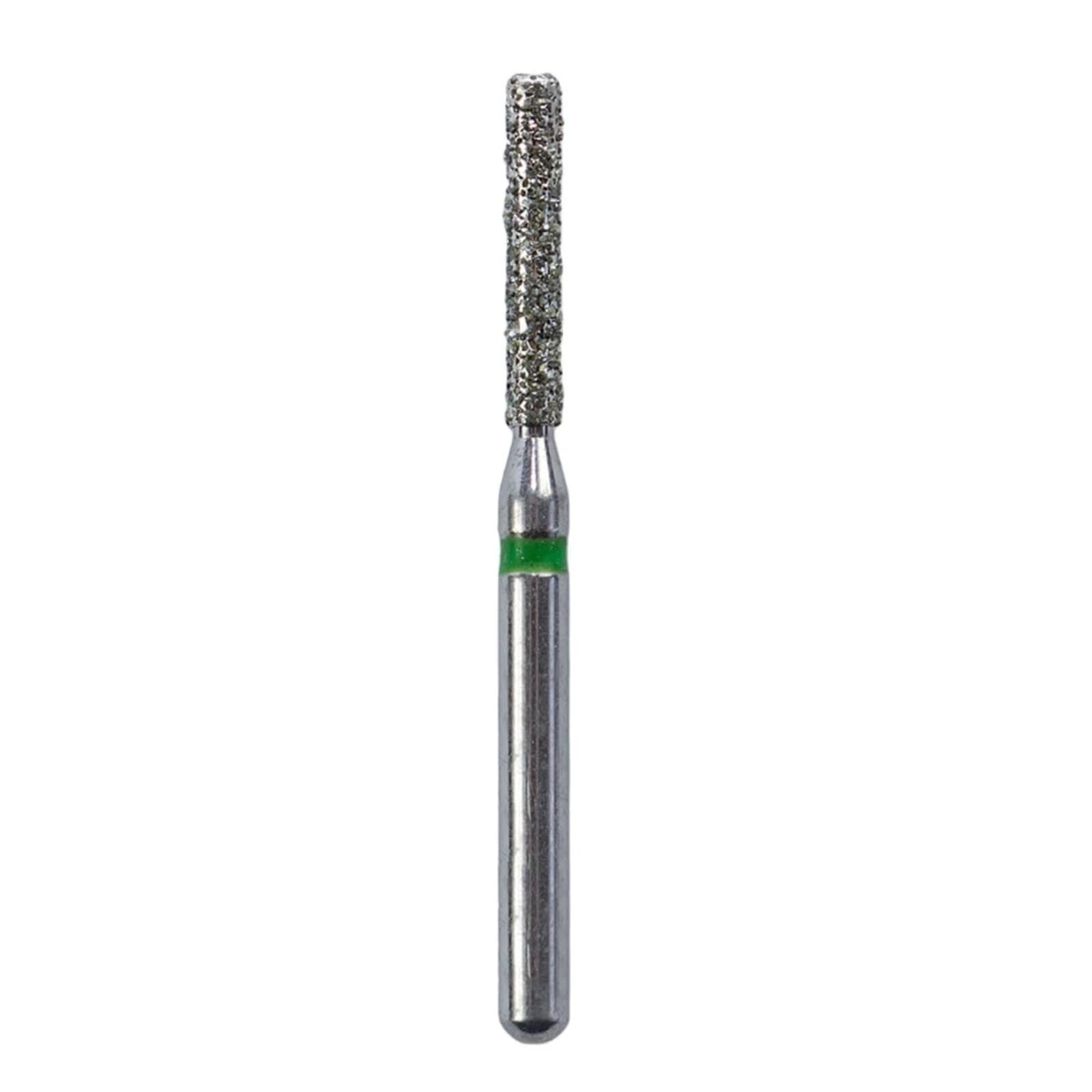 Kerr SimpliCut Single-Use Sterile Diamond Bur, Coarse Grit, Flat End Cylinder, Friction Grip, 25/Pkg, C837-012-D thumbnail 2