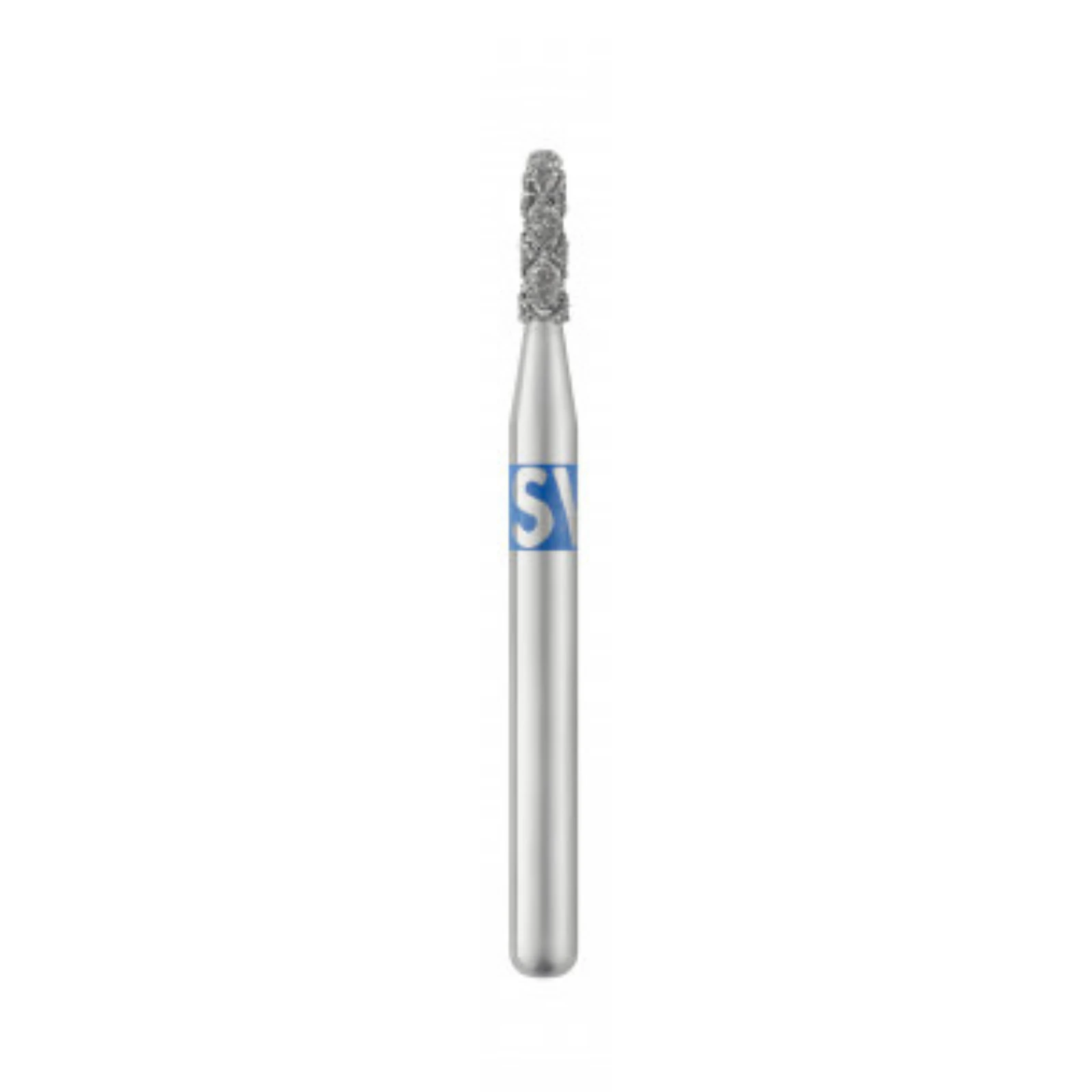 SS White Piranha 2X Turbo Diamond Bur, FG, Round End Taper, Fine/Medium Grit, Single-Use, #849-012, 5/Pk thumbnail 2