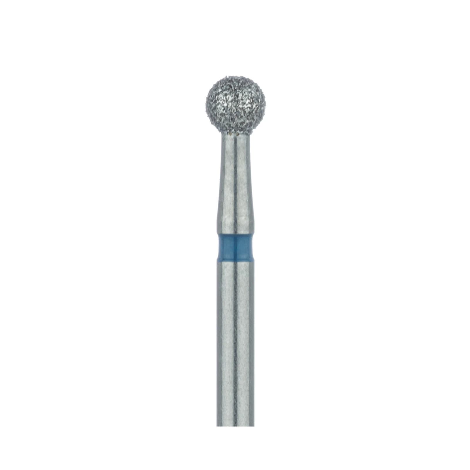 Meisinger Diamond Bur, FG, Round, Medium Grit (Blue), 2.5mm, 801-025, Pack of 5 thumbnail 3