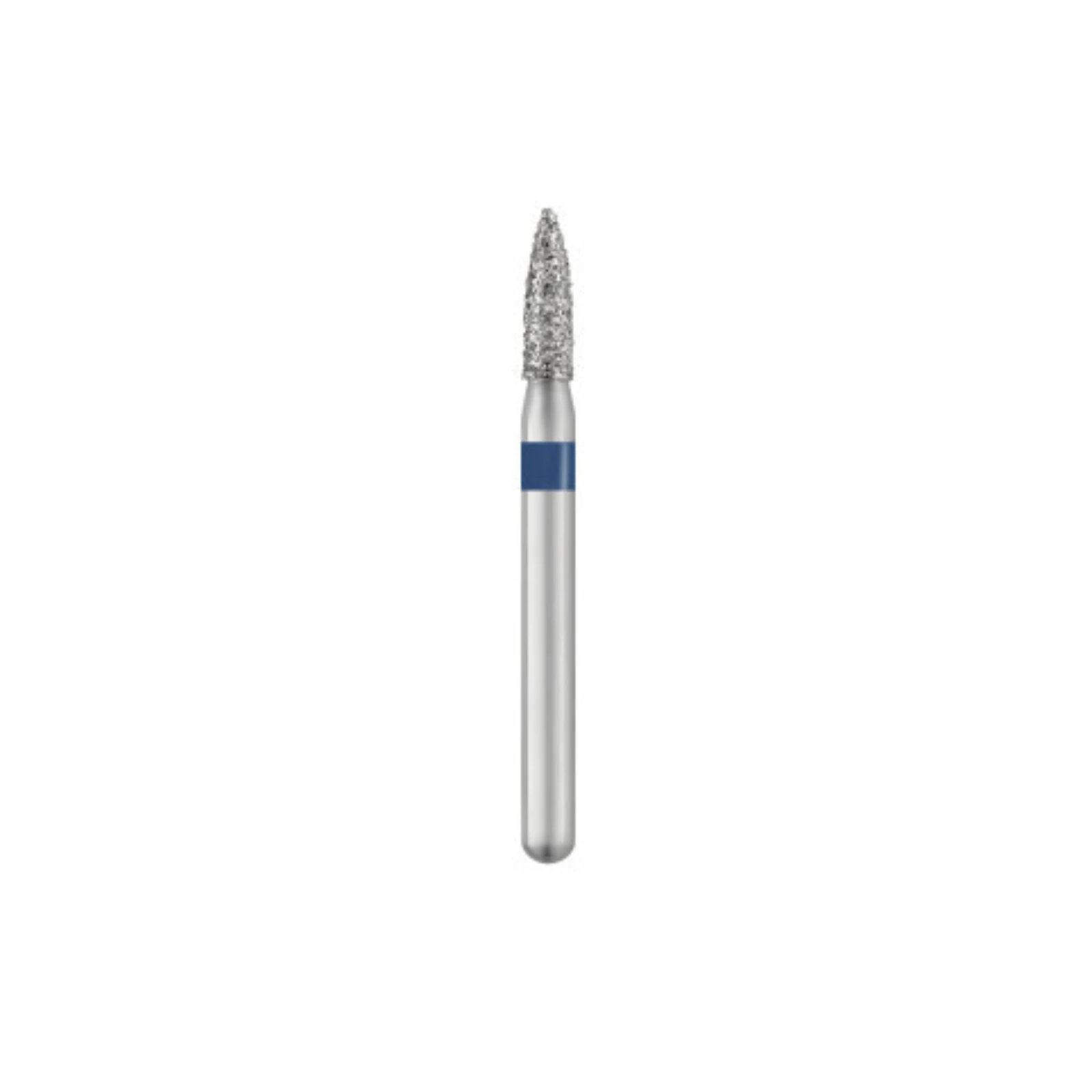 SS White Piranha Diamond Bur, FG 860-016M, Medium Grit, Flame Shape, Single-Use, 25/Pk thumbnail 2