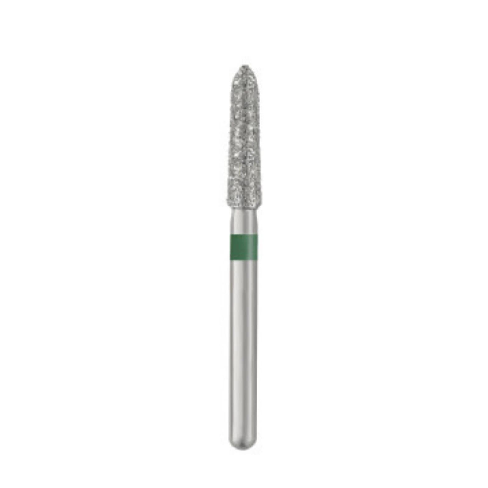 Piranha® Single Patient Use Diamond Bur, Curettage FG, Coarse, #878K-021C, 1.2 mm Diameter, 25/Pkg thumbnail 2