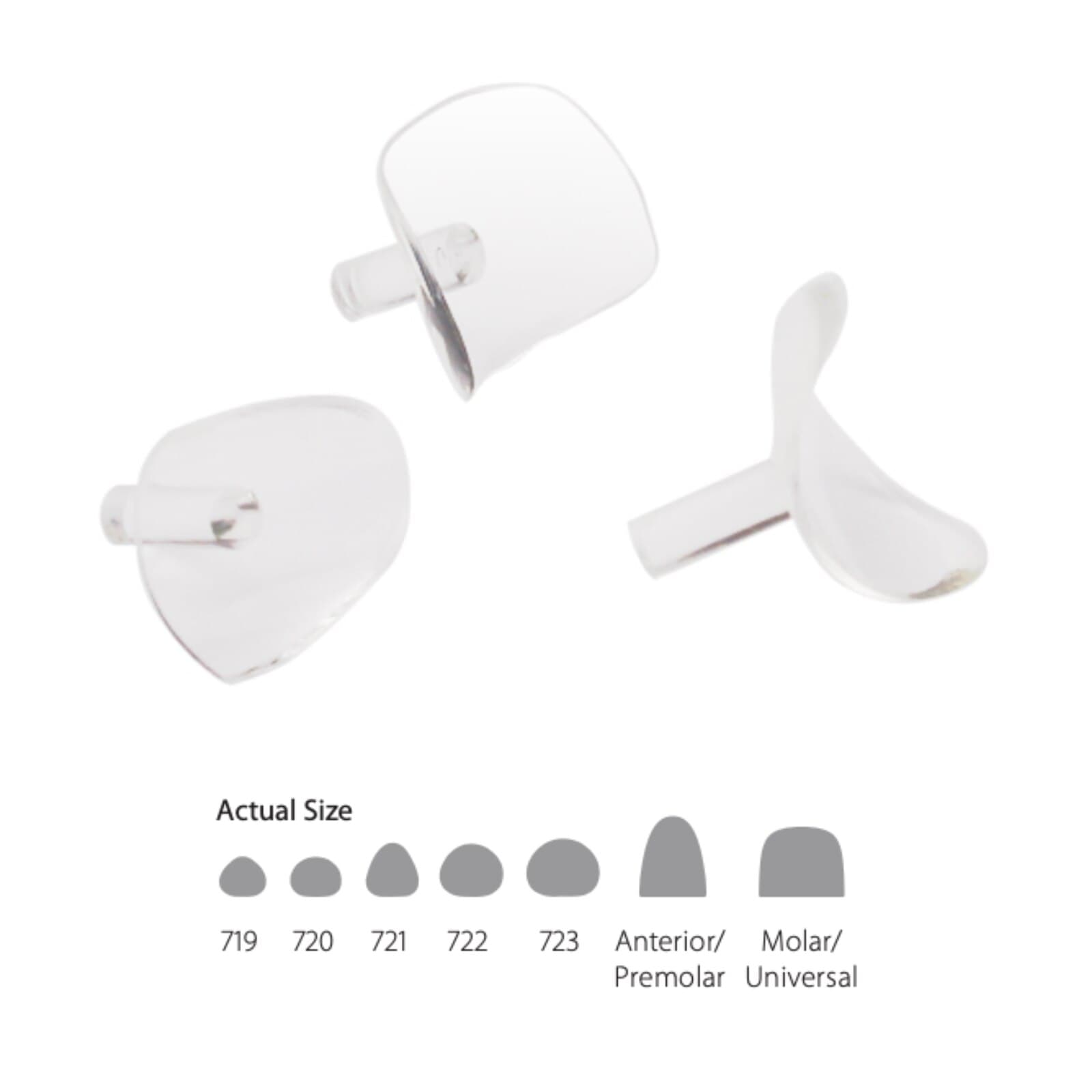 Cure-Thru Clear Cervical Matrices, Assortment, 275/Box, 9061011 thumbnail 3
