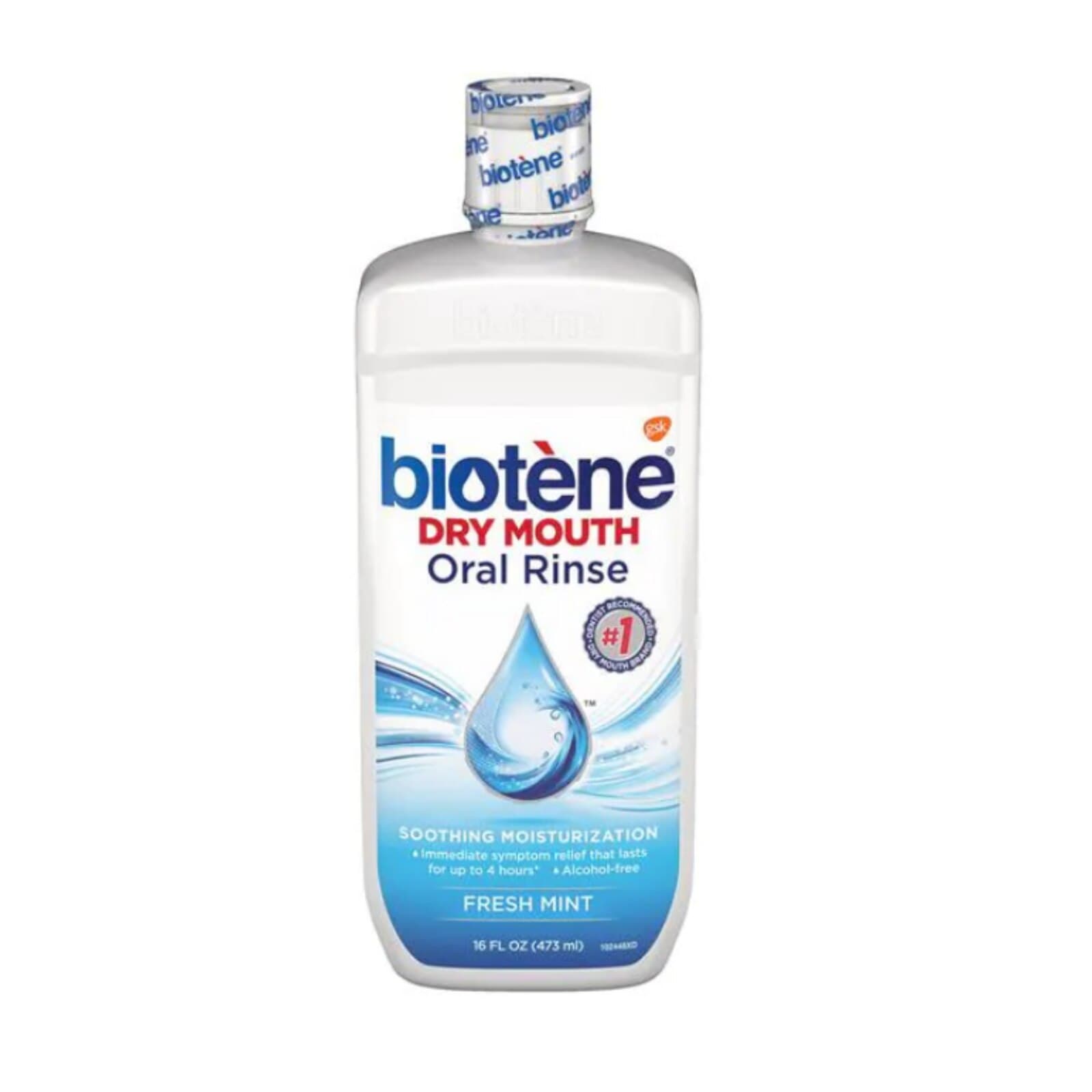 Biotene Dry Mouth Mouthwash, Alcohol-Free, Mild Mint, 16 oz thumbnail 2