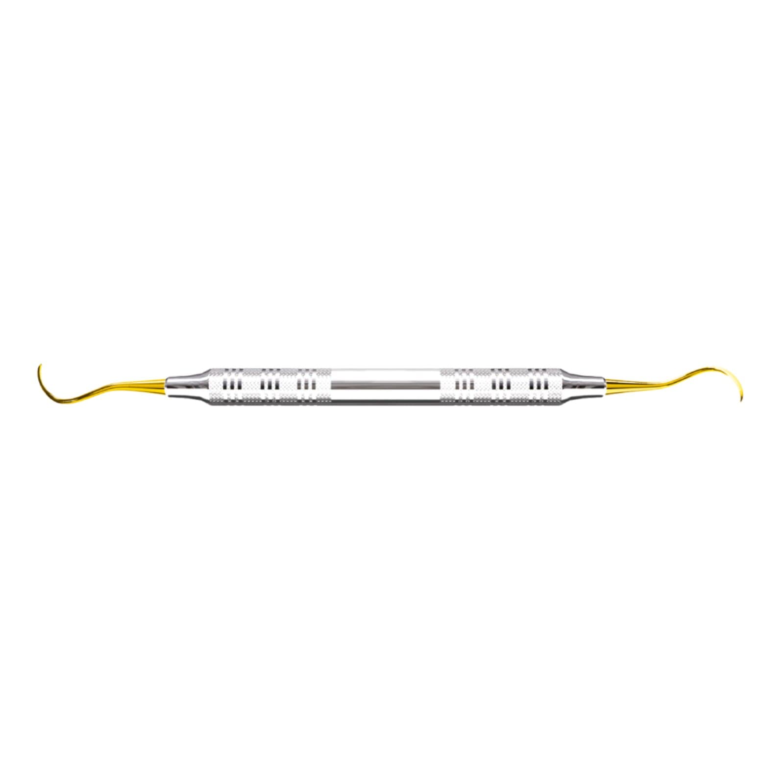 American Eagle XP McCall 17/18S Universal Curette, Double End, EagleLite Stainless Steel Handle, 3/8"-9.5mm, AECM17-18SXPZ - XP Universal Curettes – 17/18S McCall, Double End - EagleLite™ Stainless Steel Handle - Image 1