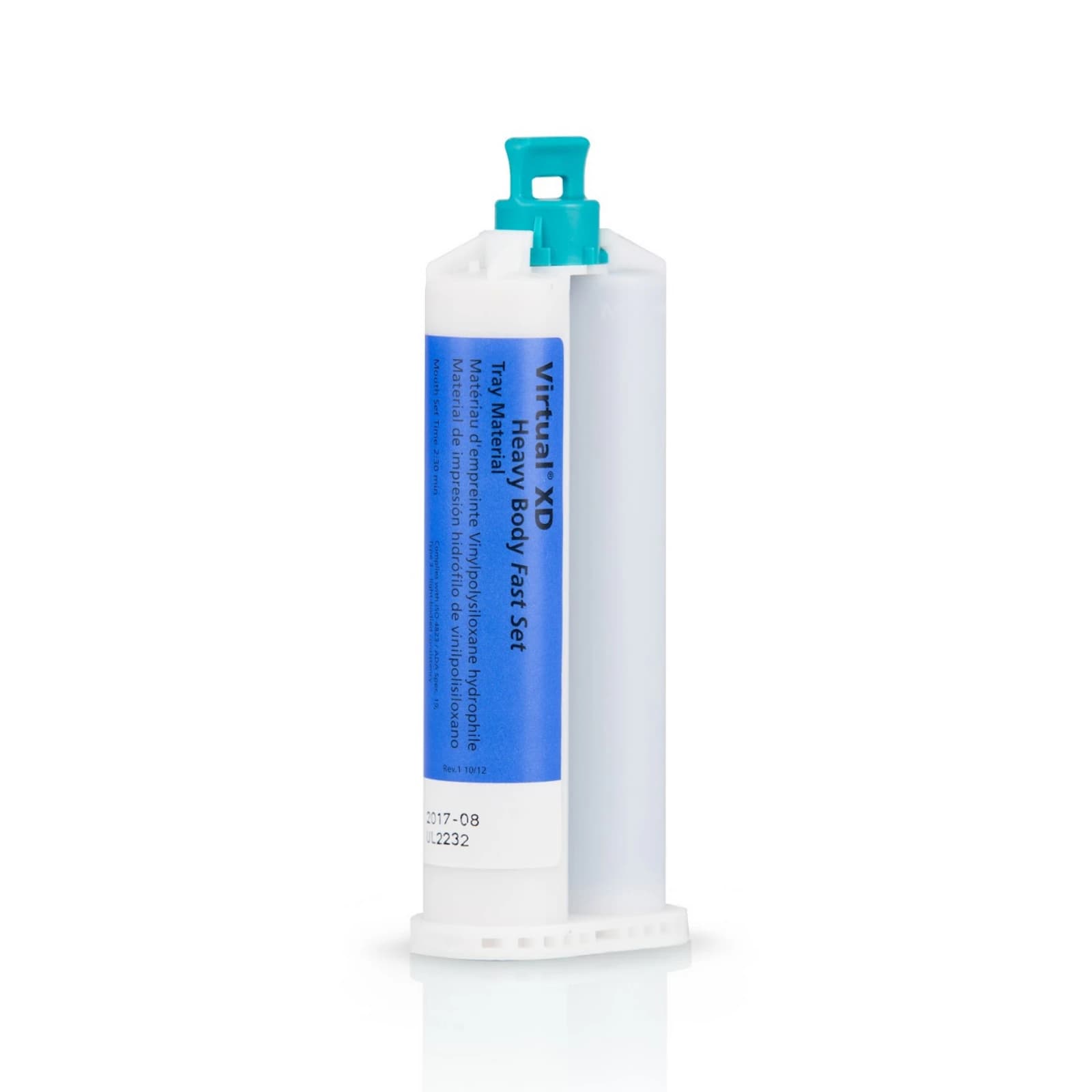 Virtual XD Heavy Body Refill Fast Set Vinyl Polysiloxane Impression Material, 2/Pk, 646459 thumbnail 2