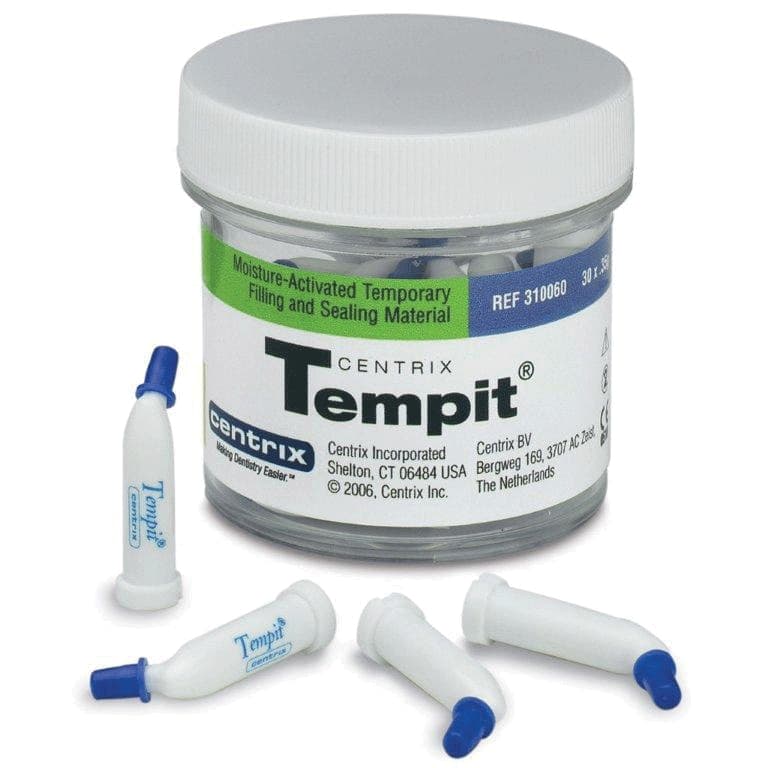 Tempit Temporary Filling Material, Pre-Filled Tips, 0.35 g, Medium Viscosity, 30/Pk, 310060 thumbnail 12