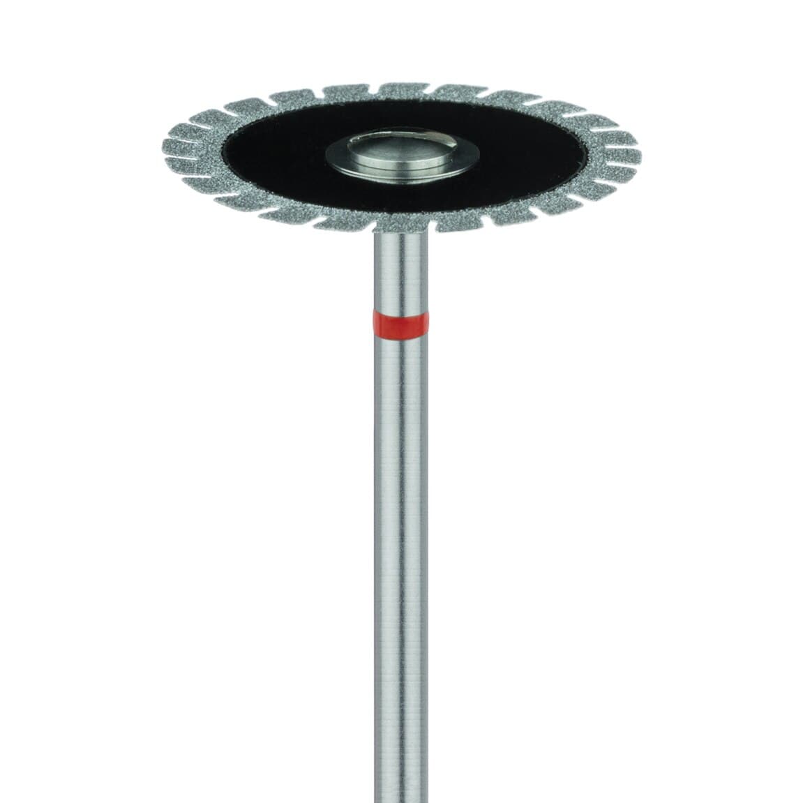 Meisinger 940F-200-HP Multi-Use Diamond Disc, Super Flexible, Serrated Edge, Fine Grit, 20 mm, Red Ring, Handpiece, 1/Pk thumbnail 3