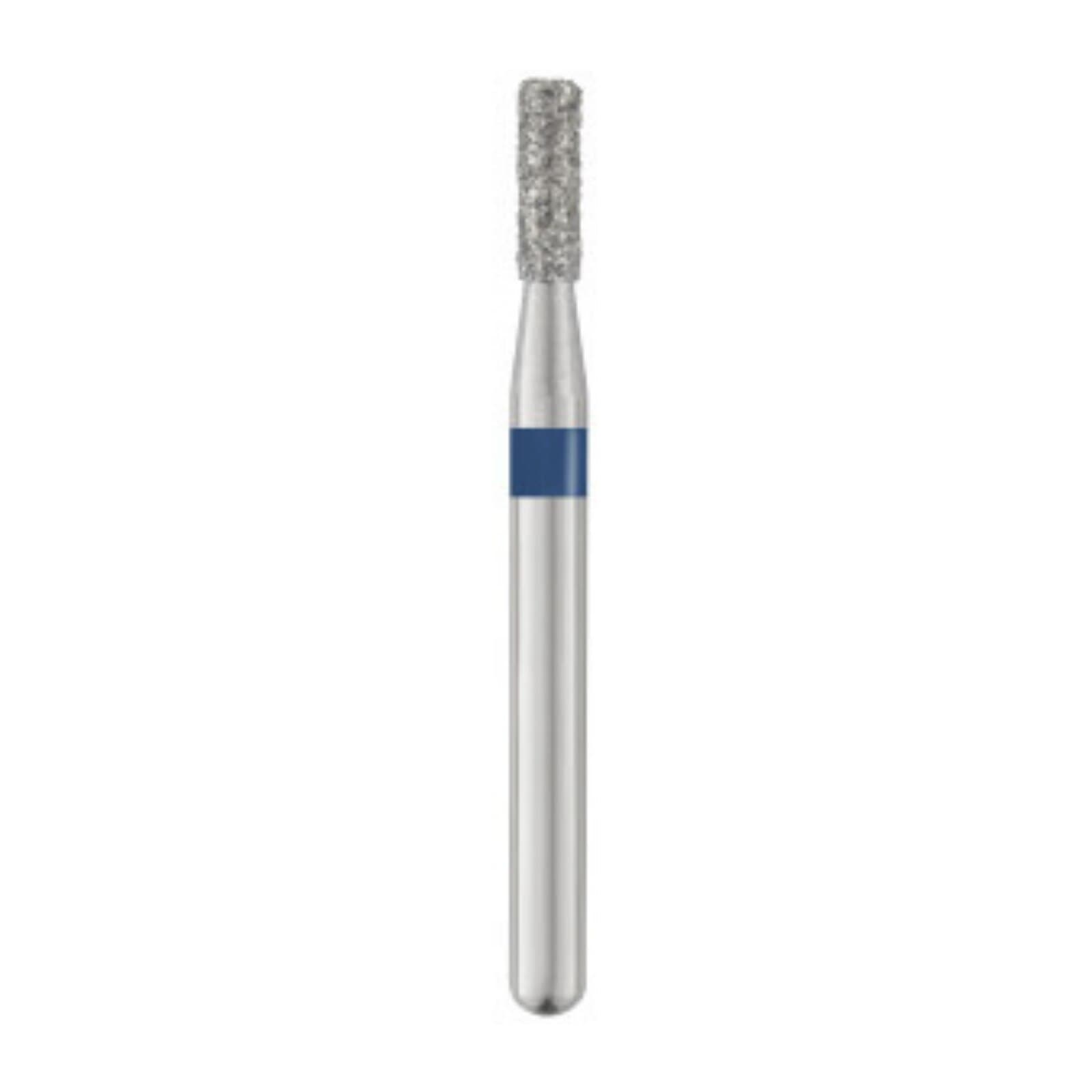 Piranha® Single Patient Use Diamond Bur, Flat End Cylinder, FG, Medium Grit, 1.4 mm Diameter, 25/Pkg, #835-014M thumbnail 2
