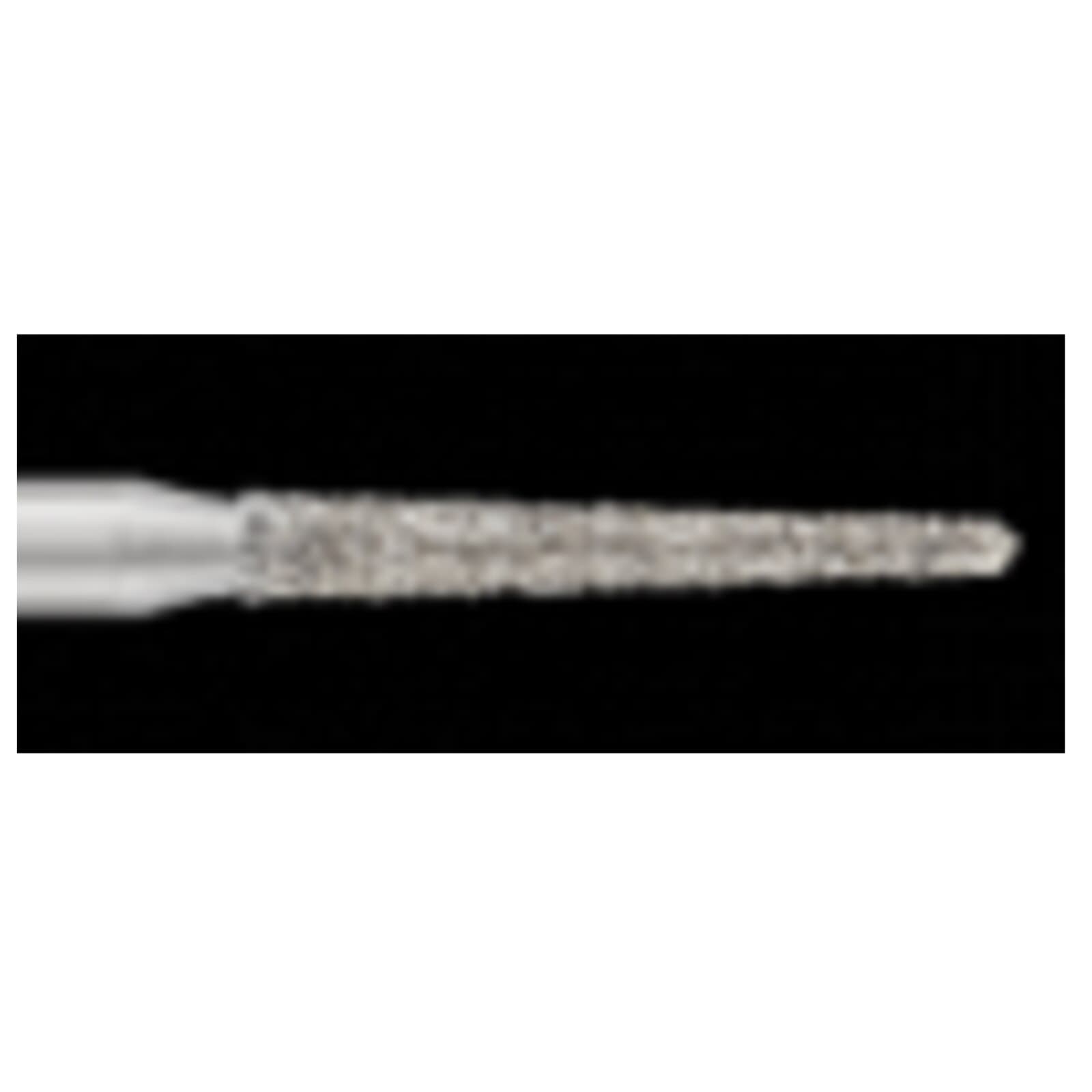 Piranha® Single Patient Use Diamond Bur, Round End Taper Long, Friction Grip, Super Coarse, #856L-014SC, 1.4 mm Diameter, 25/Pkg thumbnail 2