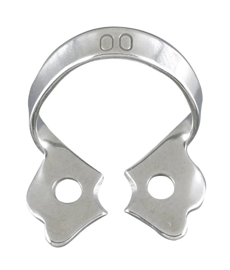 Miltex Rubber Dam Clamp #00, Winged, Premolar/Bicuspid, 1 Each thumbnail 2
