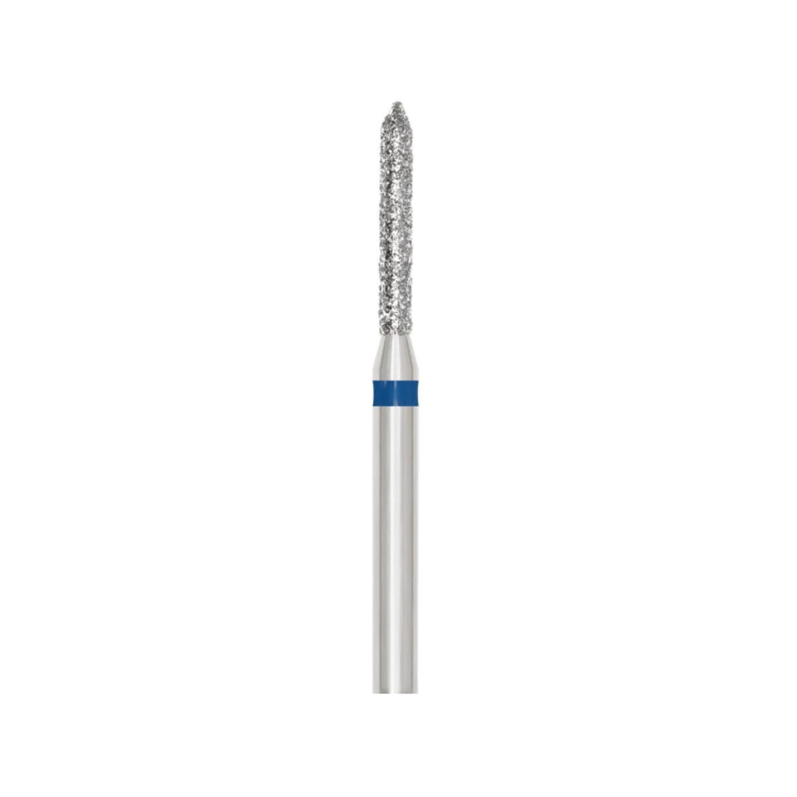 Piranha Diamond Single-Use Burs, FG, Beveled Cylinder, # 885-012, 1.2 mm, Medium, Blue, 25/Pk, 885-012M thumbnail 7