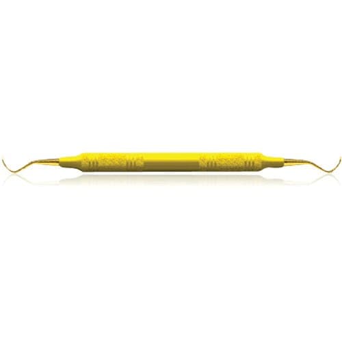 American Eagle Instruments Universal Curette, XP, #3-4 Rules, Smallest Posterior, Double-End, EagleLite Resin Handle, 3/8", Yellow, 1/Pk, AECR3-4XPX thumbnail 9