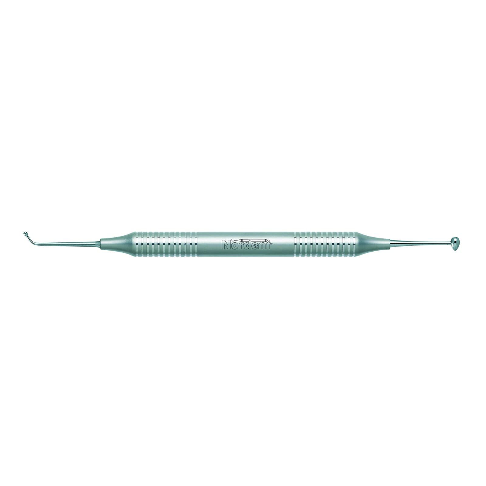 Nordent Burnisher DE Medium Ball #27/Football #29 DuraLite Round Handle, 1.6mm/3.6mm, High Carbon Stainless Steel, REBR27-29 thumbnail 2