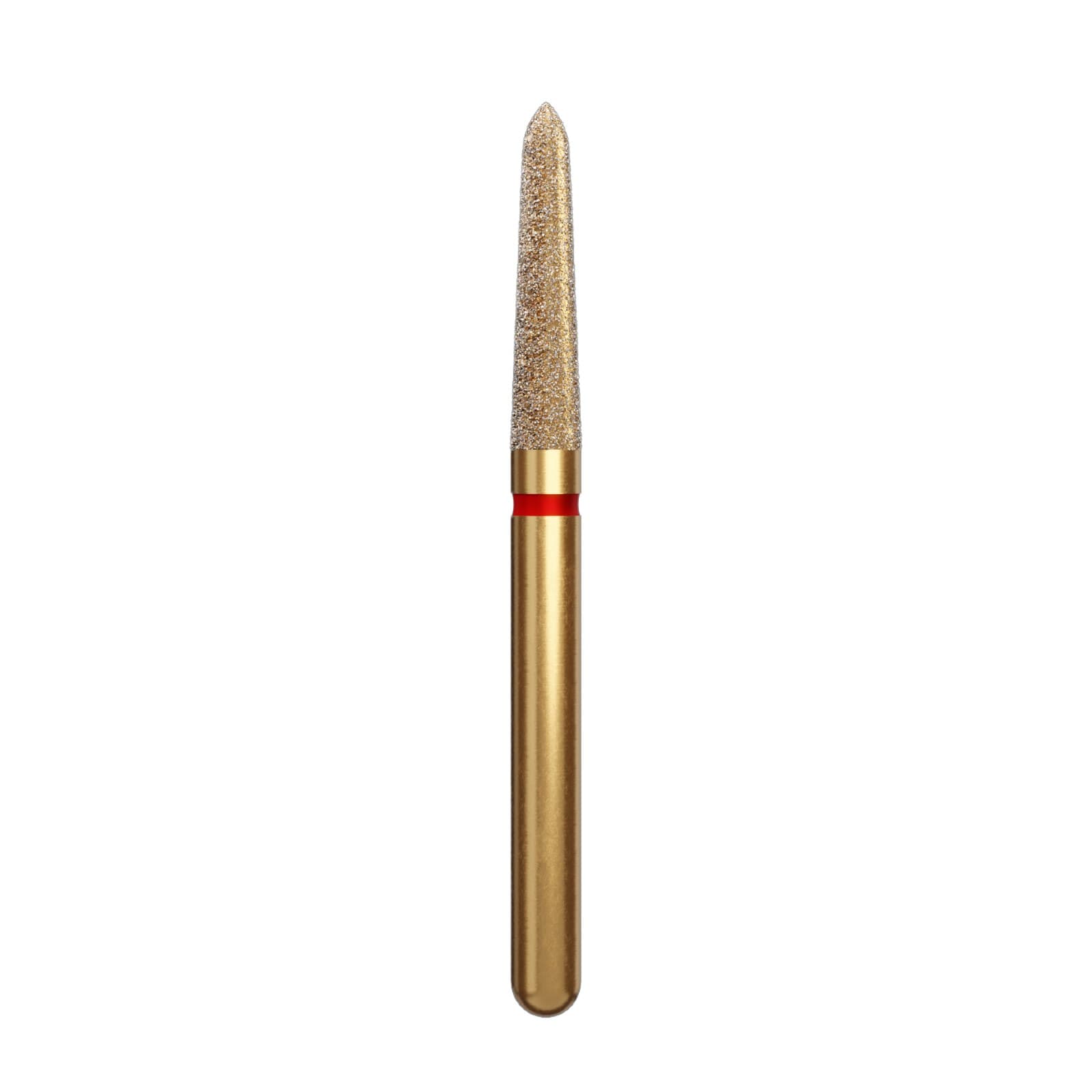 Coltene Whaledent Alpen Multilayer Diamond Bur FG 878K-018 Fine, Curettage/Pointed Taper, 5/Pk, G878K-314-018-08.0-F thumbnail 2