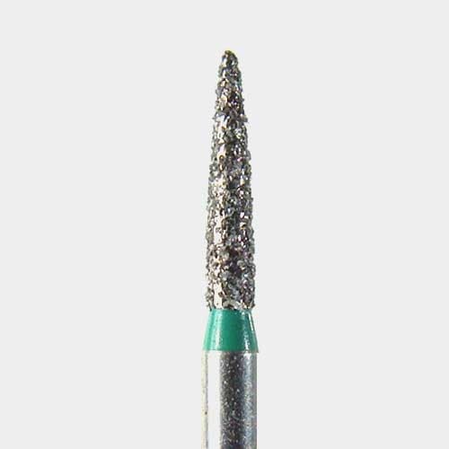 Microcopy Neo Diamonds FG-SS 1512.6CS Flame Shape Diamond Bur, 25/PK - Neo Diamonds FG-SS 1512.6CS Flame 25/PK - Image 1