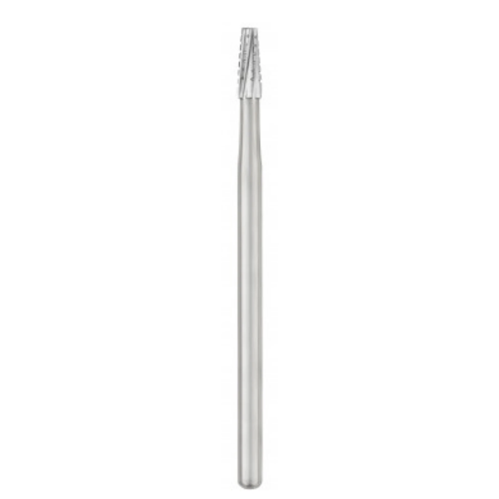 SS White #702L Oral Surgery Carbide Bur, Cross Cut Tapered Fissure, HP Shank #2, 1.6 mm Head, 51 mm Length, Sterile, 10/Pk, 30024 thumbnail 3