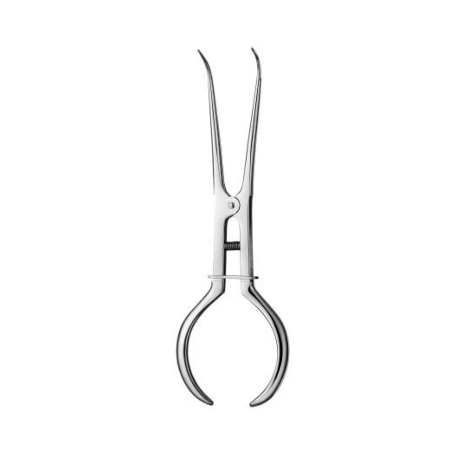 Hu-Friedy Rubber Dam Forceps #4, RDF4, 17.5 cm (7"), Stainless Steel, Each thumbnail 3