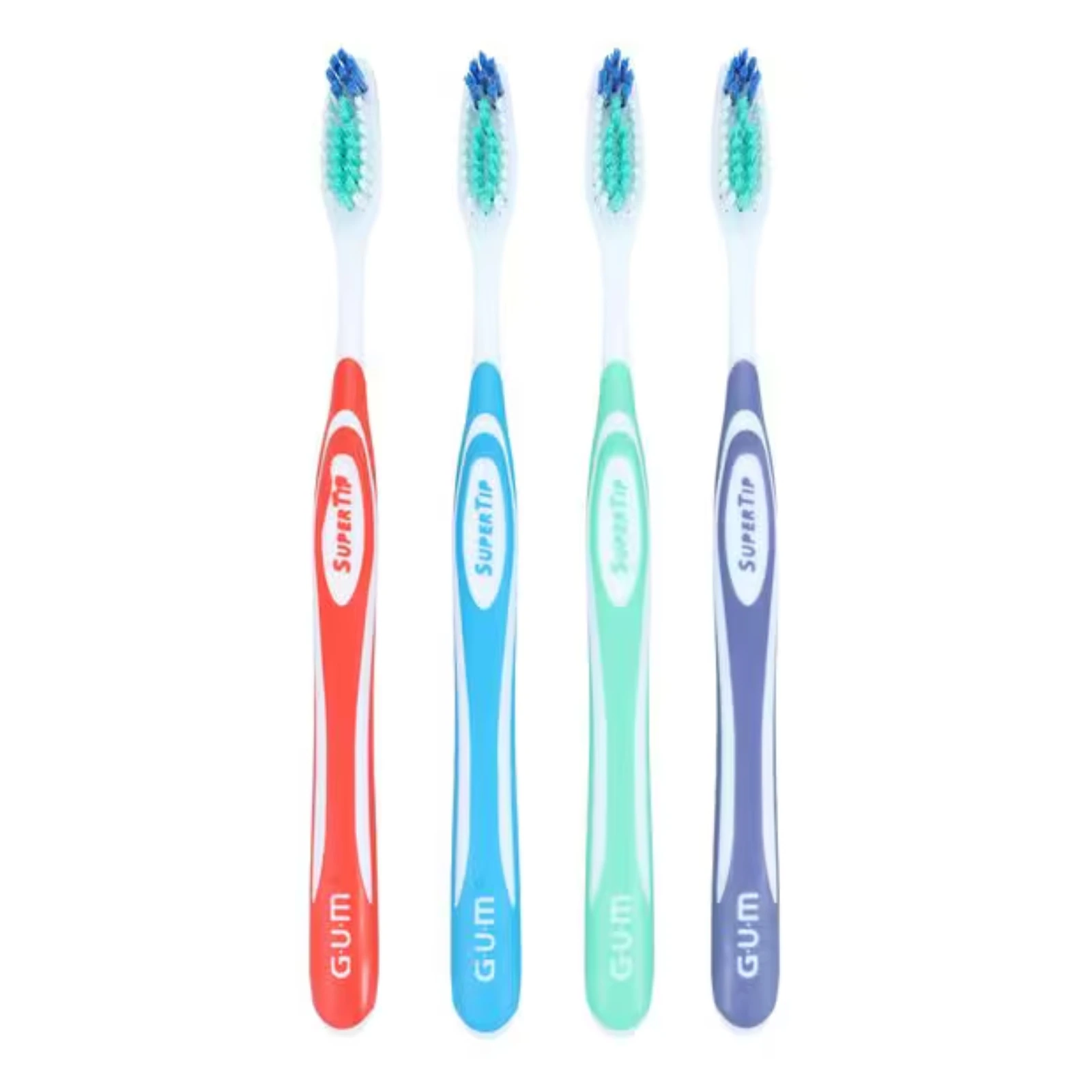 GUM Super Tip Toothbrush, Sensitive, Ultra-Soft Bristles, Full Head, Adult, 12/Pk, 464PG thumbnail 7