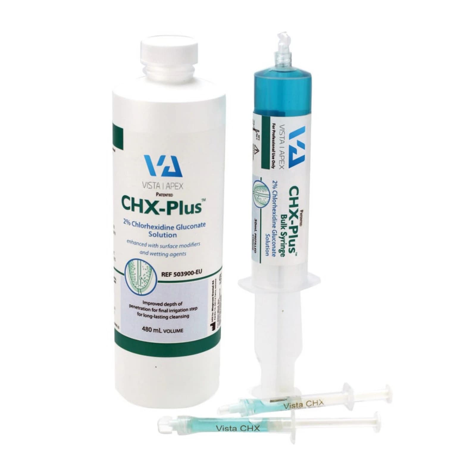 CHX-Plus Cleanser, 2% Chlorhexidine Gluconate, Endo Kit, 1.2 mL Prefilled Syringes, 4/Pk with 20 (27 Ga) Irrigating Tips, 502925 thumbnail 11