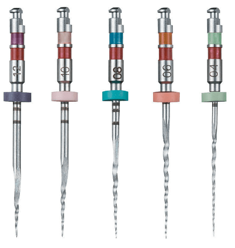 Kerr TF Twisted Files Rotary NiTi File, 27 mm, 0.04 Taper, #25, Red, 3/Pk, 822-4257 thumbnail 14