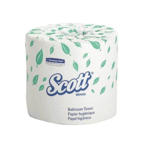 Scott Surpass 2-Ply Toilet Tissue, Standard Roll, White, 550 Sheets/Roll, 80 Rolls/Case thumbnail 2