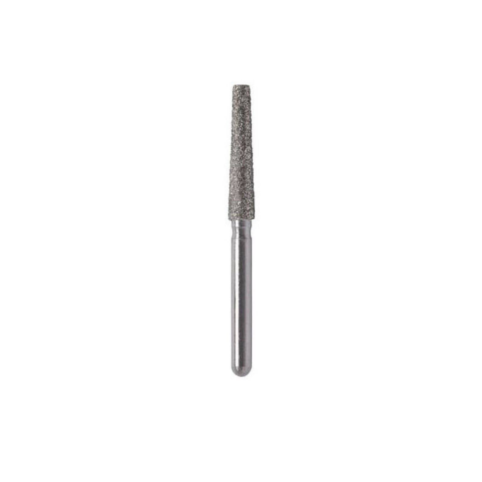 Midwest® #848-018C Coarse Multi-Use Diamond Bur, Taper Flat End, Long, Friction Grip, 1.8 mm Diameter, 10.0 mm Length, 5/Pkg thumbnail 2