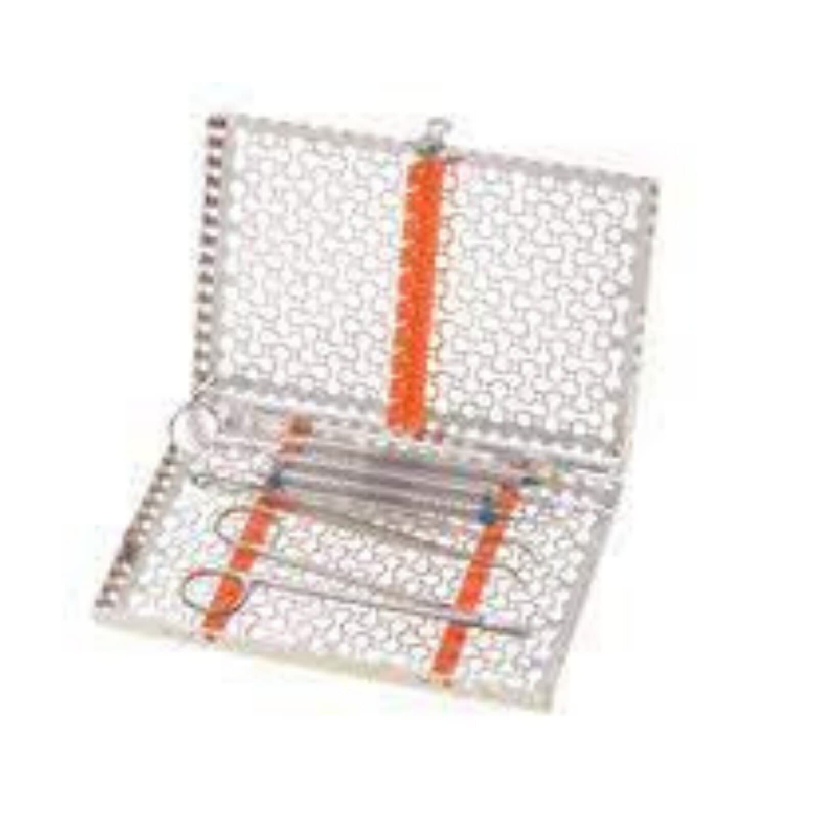 Hu-Friedy IMS® Infinity Series™ Oral Surgery Cassette, Orange, 14.5" x 1.25" x 8", IMNOS3 thumbnail 2