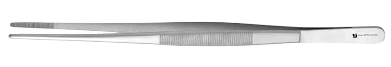 Dressing Forcep, 10" Serrated, Stainless Steel - Dressing Forcep 10'' Serrated - Image 1
