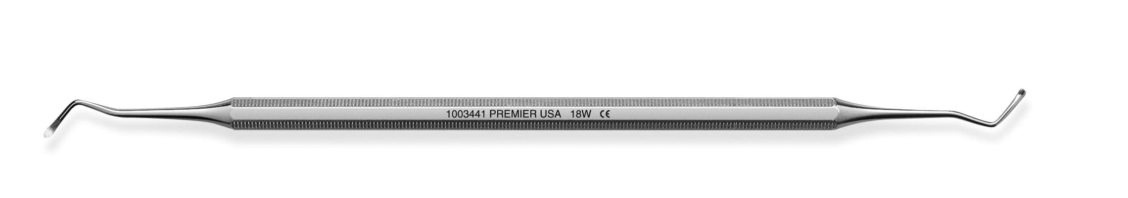 Premier Excavator, Double-End, Octagonal Handle, #18W, 1.4 mm Tip, 1/Pk, 1003441 thumbnail 2