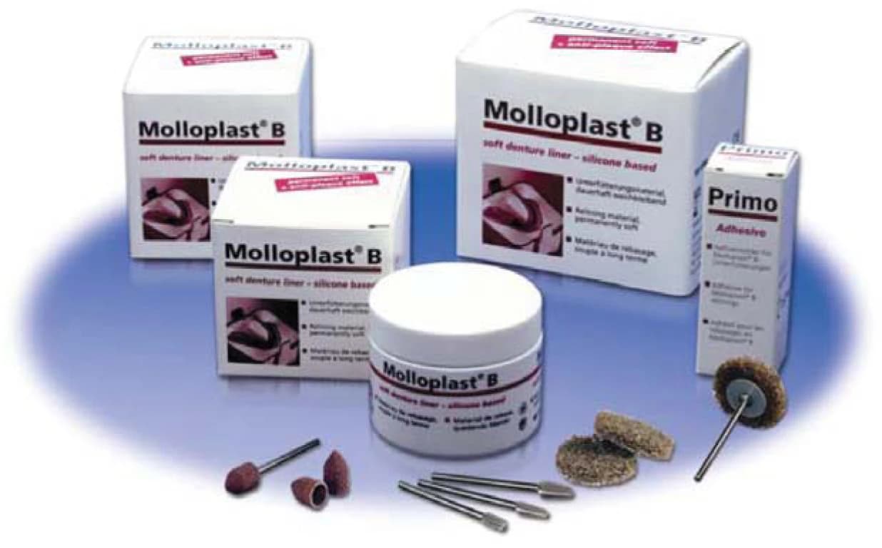 Molloplast-B Soft Reline Material, Heat-Cured Silicone, 170 g Jar, 62310 thumbnail 10