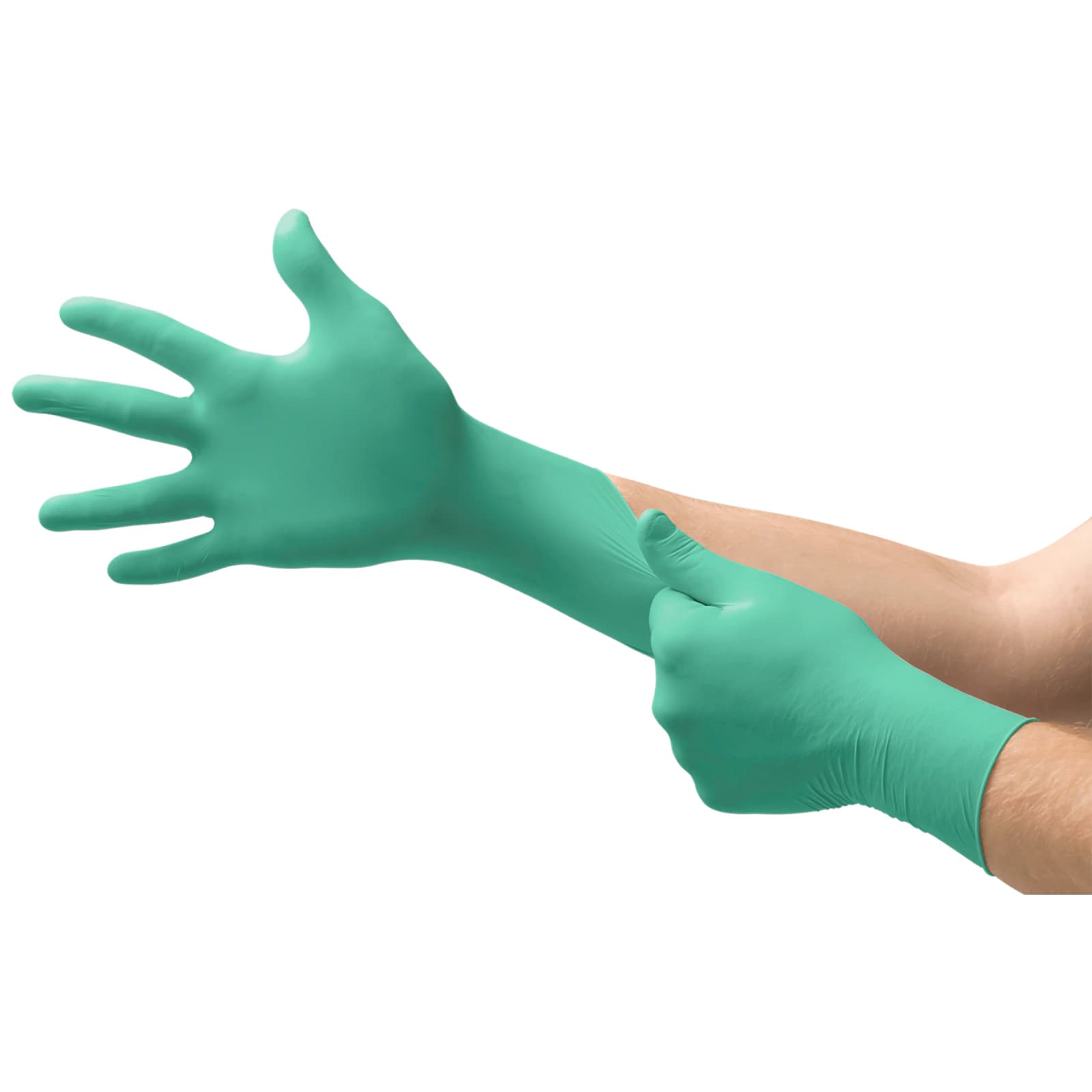 Micro-Touch® Affinity® Neoprene Exam Gloves, Powder Free, Non-Sterile, Extra Large, Green, 100/Box, 3774 thumbnail 10