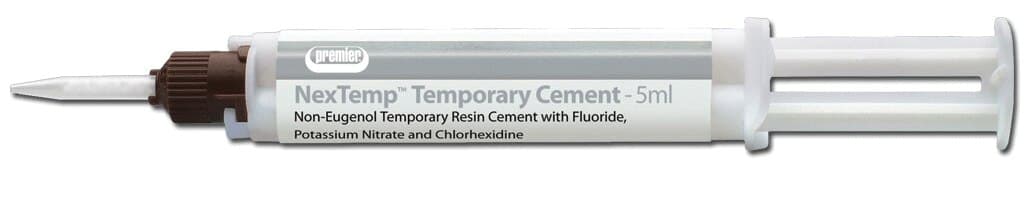 Premier Dental NexTemp Temporary Cement, Bulk Pack, Opaque, 5 mL Automix Syringes, 4/Pk, 3001470 thumbnail 13
