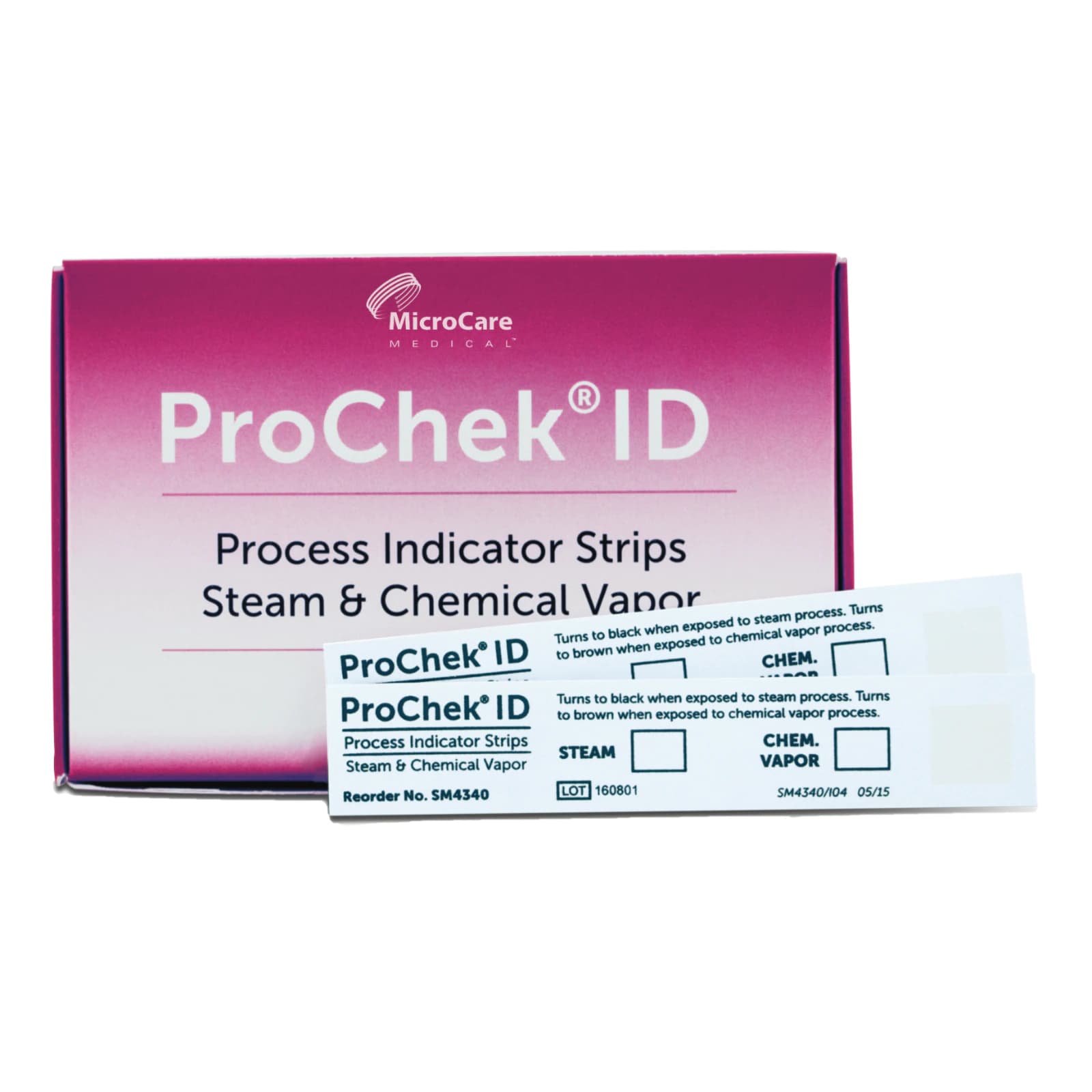 ProChek ID Process Indicator Strips for Steam and Chemical Vapor, 4" x 3/4", 250/Box, SM4340 thumbnail 4