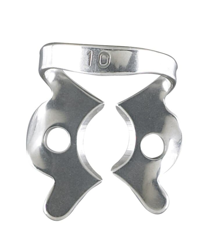 Miltex Rubber Dam Clamp #10, Winged Molar, 1/Pk thumbnail 2