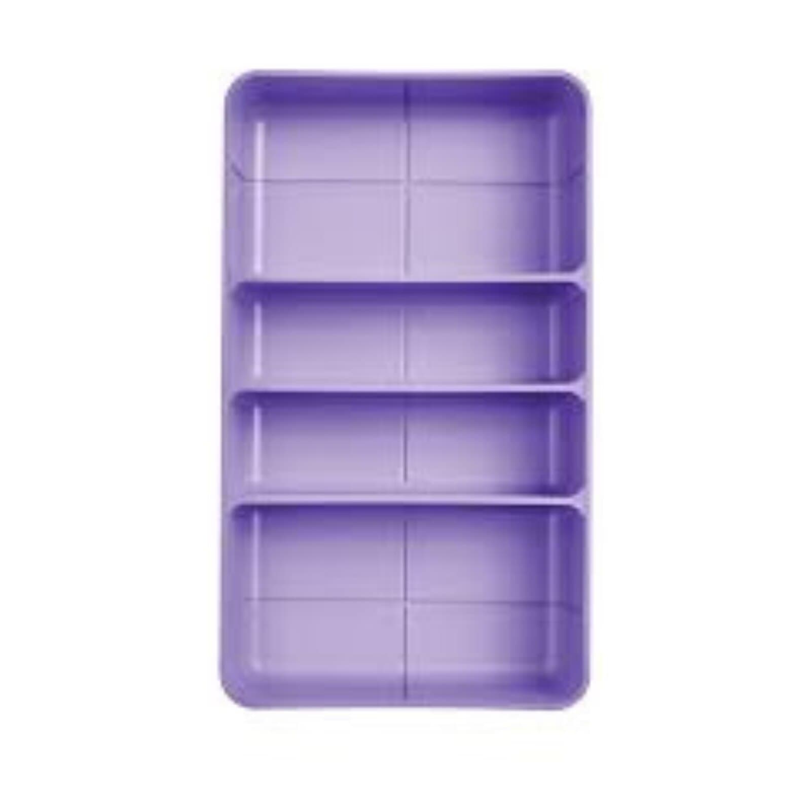 Zirc Dental Drawer Organizer, Neon Purple, 11.5" x 6.6" x 2", with Dividers, 20Z210R thumbnail 2