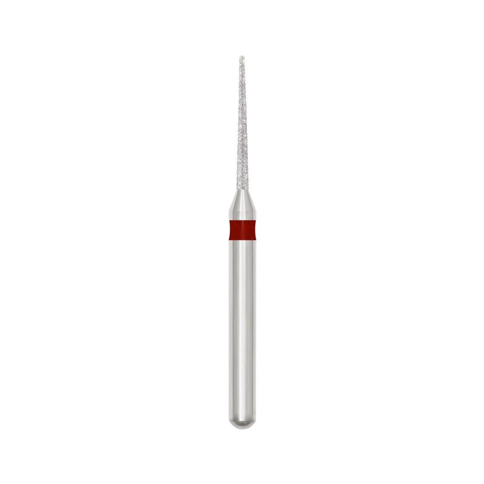 SS White Revelation Diamond Bur 858-008F, Fine Grit, Friction Grip, Needle Shape, 5/Pk thumbnail 2