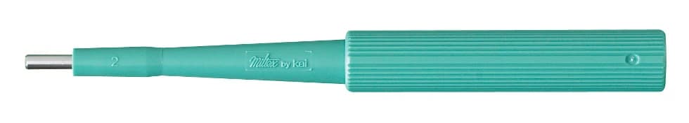 Miltex Keyes Biopsy Punch, Disposable, 2.0mm, 50/Pk - Biopsy Punch Disposable 2.0mm 50/Pk - Image 1