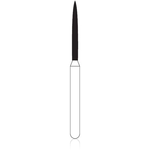 NTI Diamond Bur FG Medium Flame #889-010 (M889-010), 5/Pack thumbnail 2