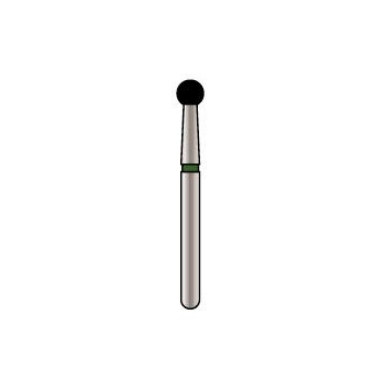 Alpen x1 Single-Use Diamond Bur, FG, #801-023C, Round, Coarse, Green, 25/Pk, X801C023 thumbnail 3