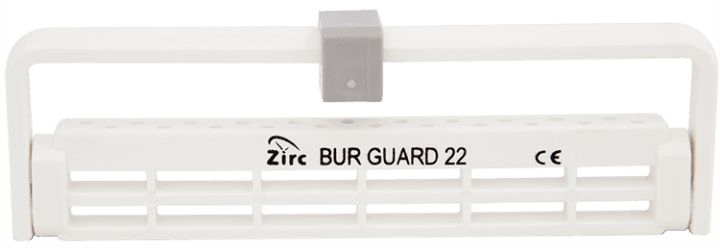 Zirc Dental Steri-Bur Guard 22-Hole White, Autoclavable Bur Block, 50Z410A thumbnail 2