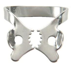 Ivory Tiger Rubber Dam Clamp, #2T Winged, Bicuspid Serrated, Stainless Steel, 1/Pk, 50057843 thumbnail 5
