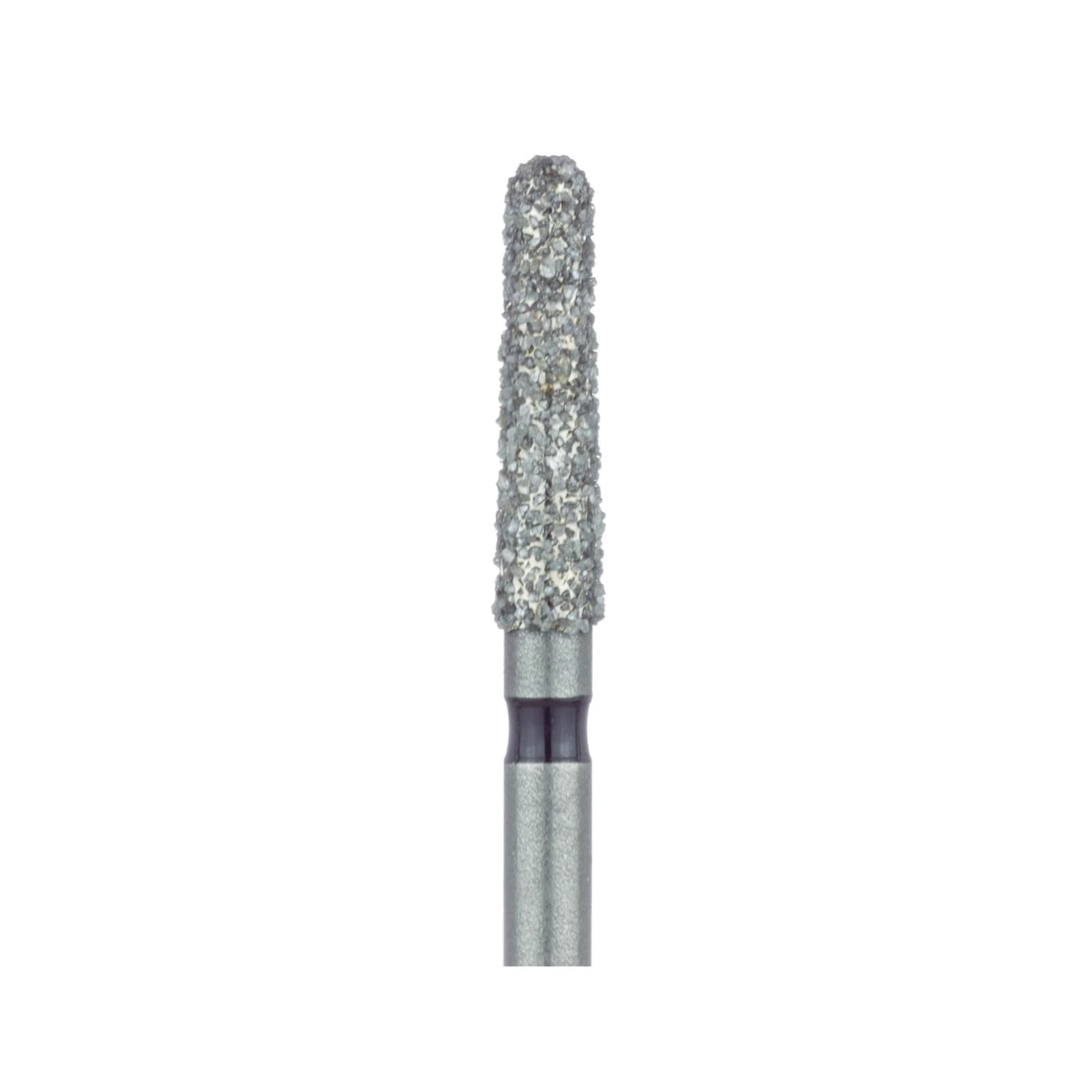 Meisinger 850H-021-FG Diamond Bur, Super Coarse, Round End Taper, Friction Grip, 2.1 mm Head Diameter, 8.0 mm Head Length, 5/Pkg thumbnail 3