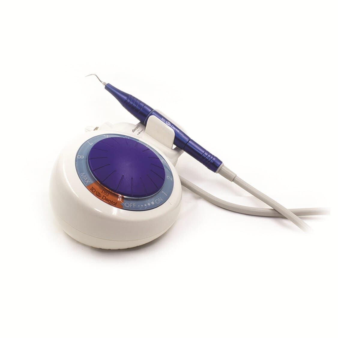 DREAM Ultrasonic Piezo Scaler DS3 Basic with Tips, Aluminum Alloy Handpiece, 6 EMS-Style Tips (T1 x2, T2, T3, T4, T5) - DREAM Ultrasonic Piezo Scaler DS3 Basic with tips - Image 1