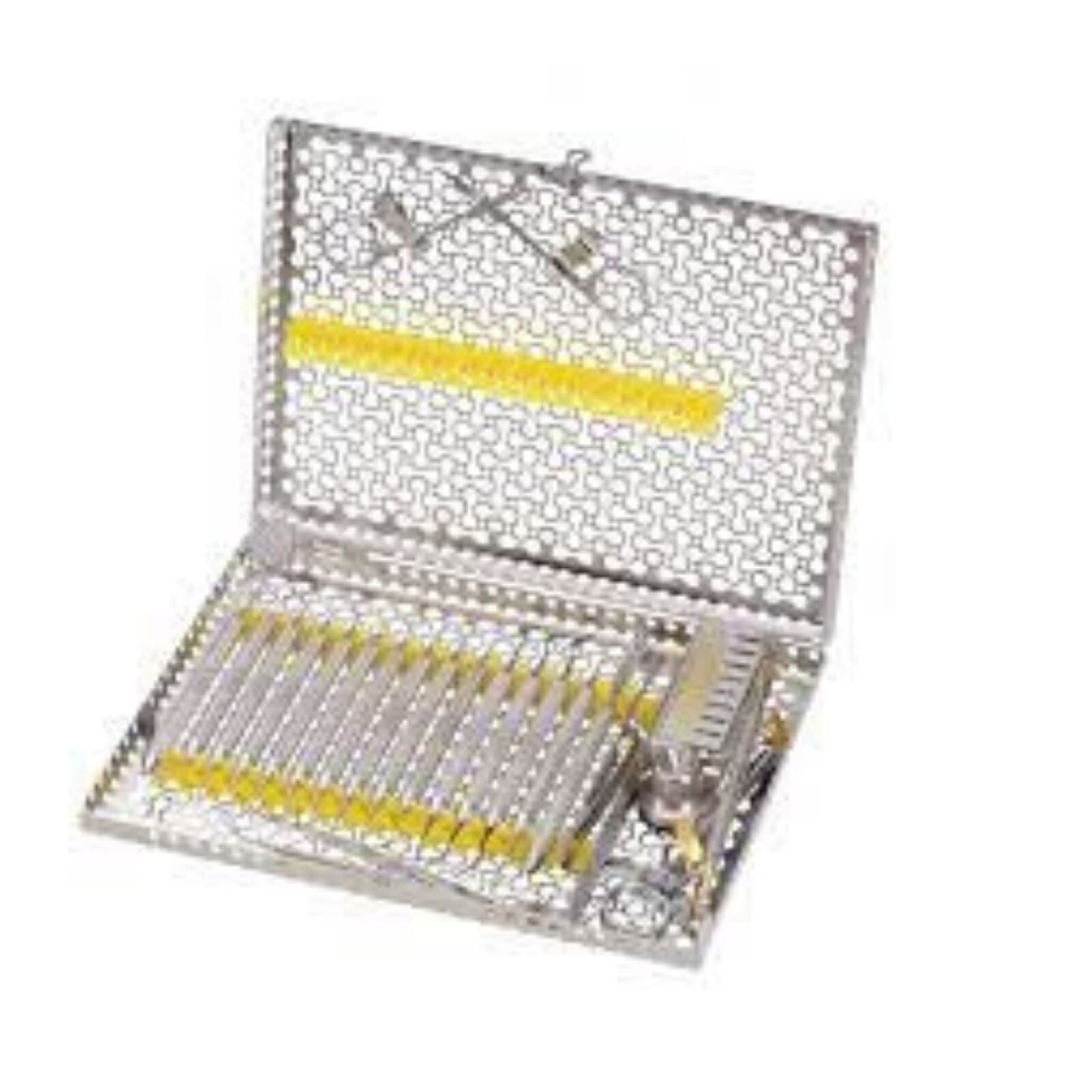Hu-Friedy IMS Infinity Series Total Restorative Collection, Large, Yellow, 16-Instrument Cassette Kit thumbnail 2