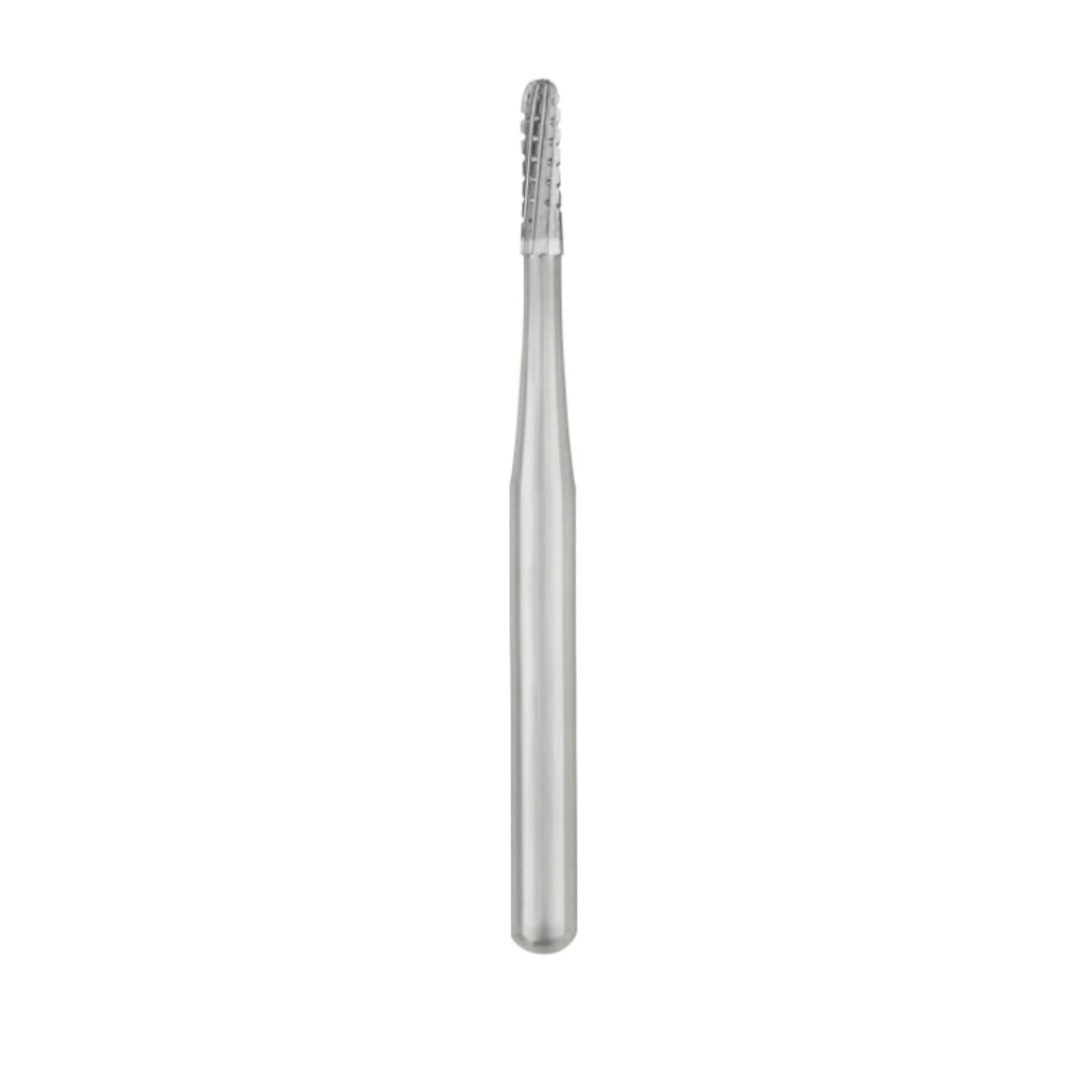 SS White #1557 Sterile Carbide Bur, Straight Fissure Round End Cross Cut, FG, 25/Roll thumbnail 2
