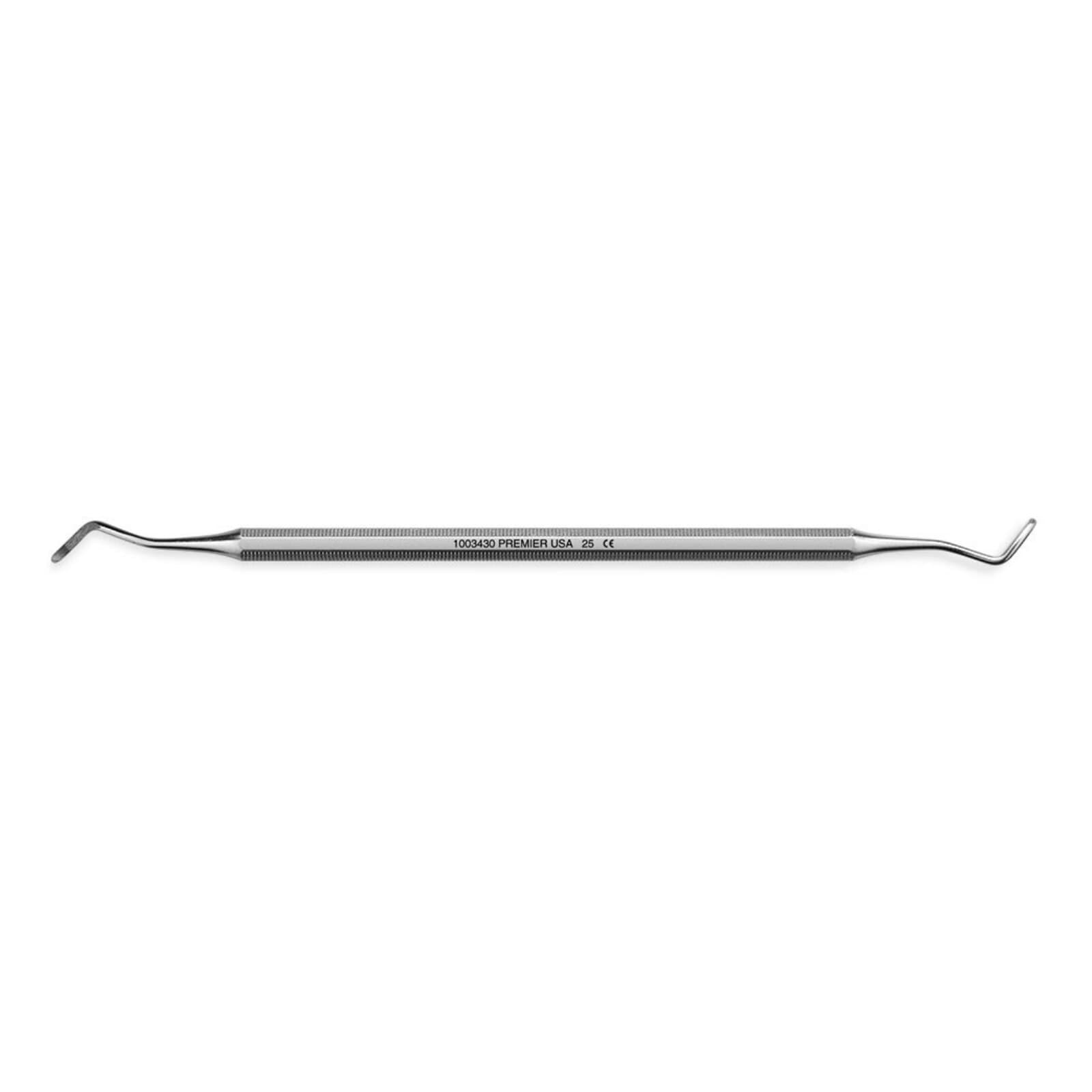 Premier Dental Products Excavator #25, Octagonal Handle, Double End - Excavators – # 25, Octagonal Handle, Double End - Excavators – # 25, Octagonal Handle, Double End - Image 1