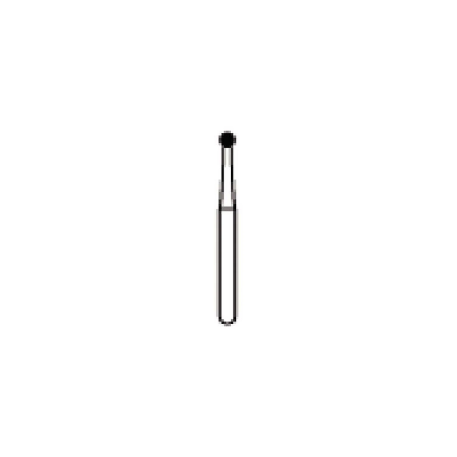 Kerr NTI Carbide Bur, Operative Round, Friction Grip, #4, Each - Burs Carbide NTI FG 4 - Image 1
