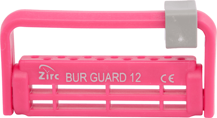 Zirc Steri-Bur Guard, 12-Hole, Neon Pink, 50Z406S thumbnail 7