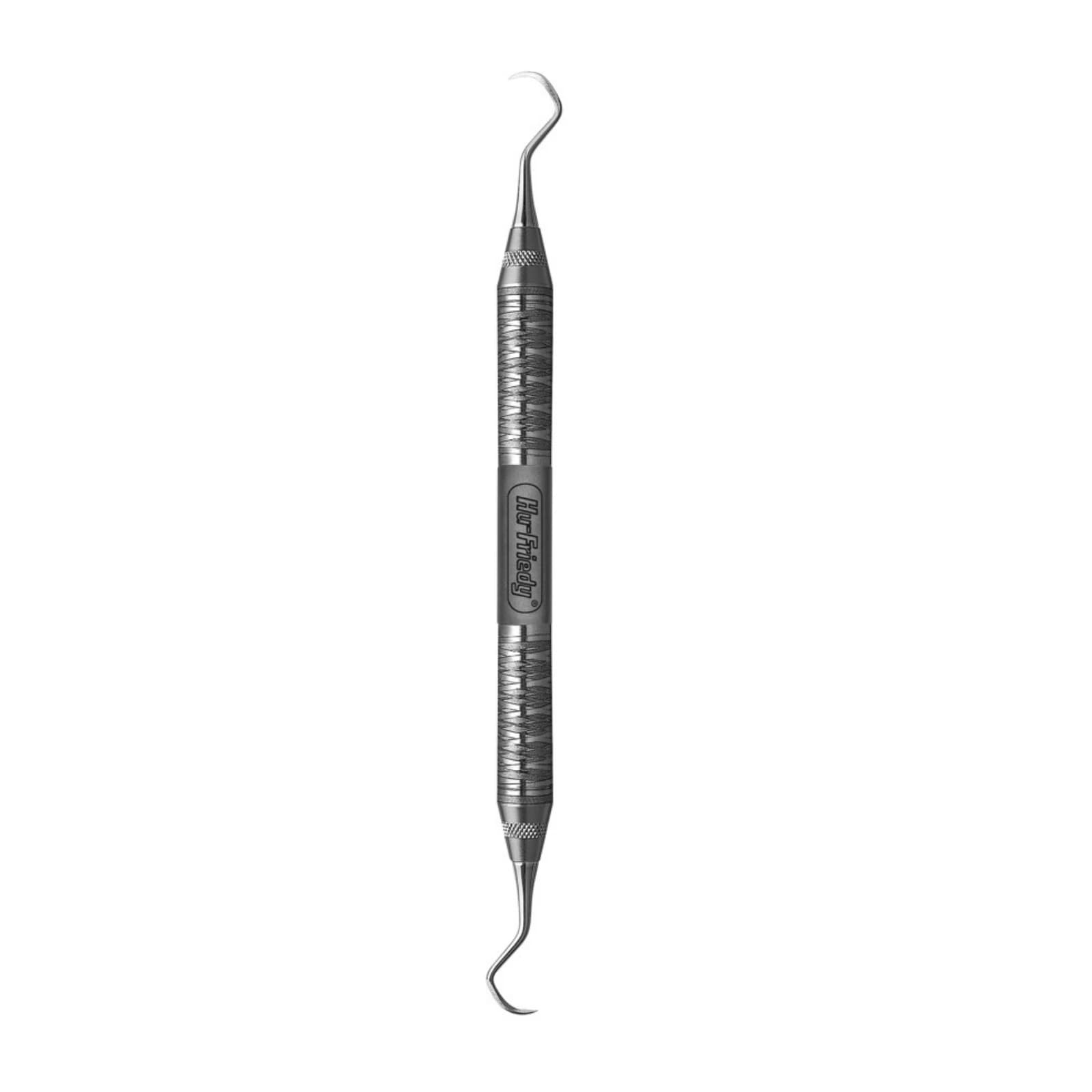 Hu-Friedy Sickle Scaler 129 Double End, #6 Satin Steel Handle, EverEdge Technology thumbnail 2